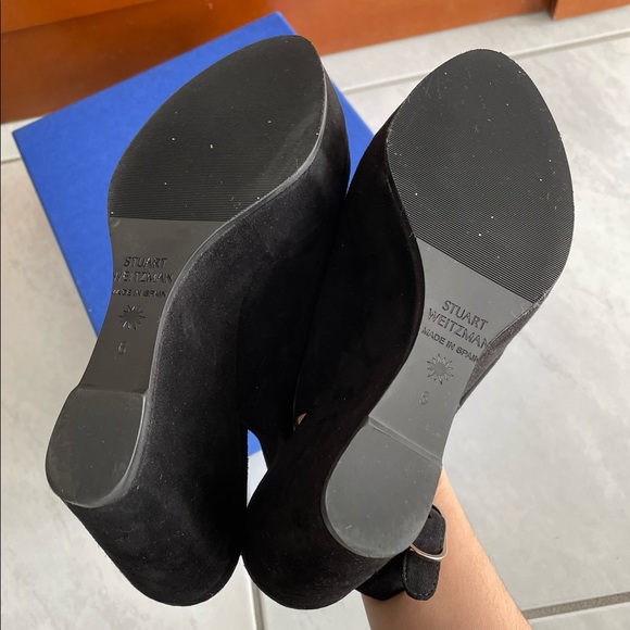 Rinna Suede Wedge - Stuart Weitzman - Picture 5 of 6
